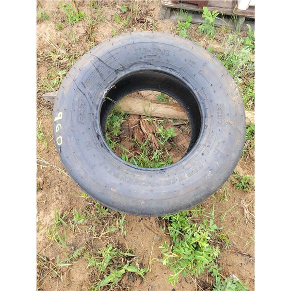 One 11L-15SL farm tire. As new.