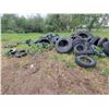 Image 3 : Lot of tires. Various sizes.