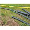 Image 3 : Global 160 series OD plastic pipe. Approx 3.5" black pipe, approx 3" yellow pipe. Various lengths.