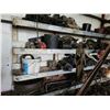 Image 6 : From heater to south wall of shop contents. Elec. motors, starter, complete 390 for rebuild, auto pa