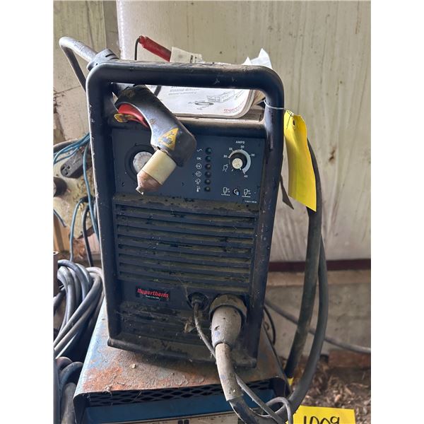 Powermax 600 plasma arc cutting system. C/w cables, manual etc.