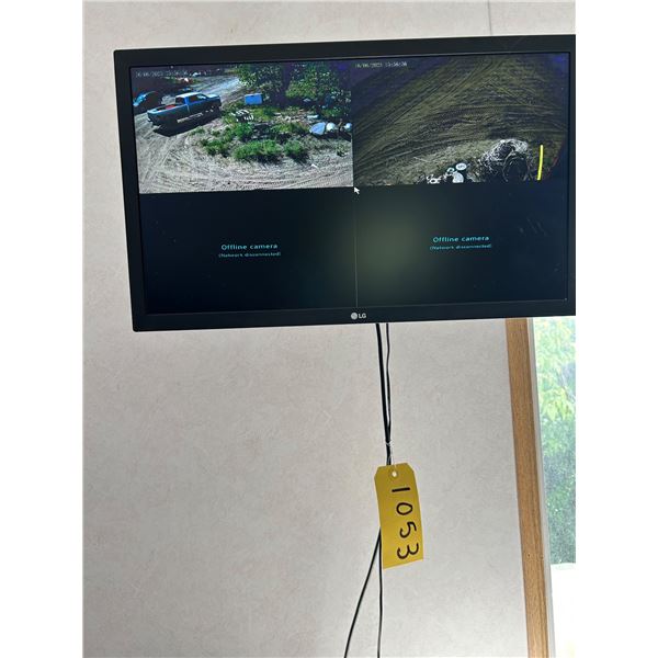 Remote wireless security camera system. Works. Buyer to remove, after June26.