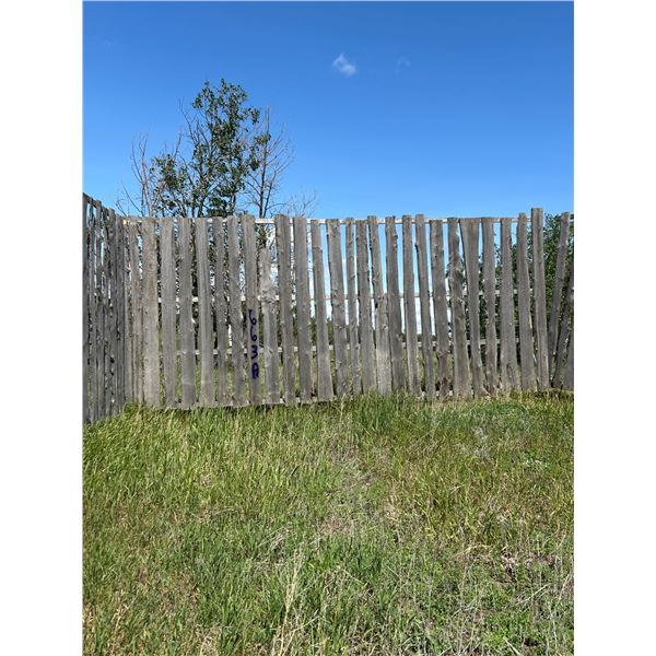 ( So much each x 4) 4- Windbreaker panels, approx. 20 ft & 3 in. pipe. good condition. North east of