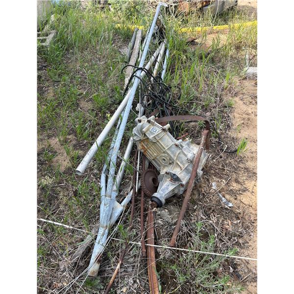 Antenna stand and ford 150 Dana equipment transfer case .