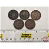 Image 2 : Canada Large Cent (5): 1902; 1915; 1918; 1918; 1919 (SEE PICS!)  (Listing & Descriptions are a GUIDE