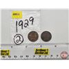 Image 1 : Canada One Cent (2): 1929 (SEE PICS!)  (Listing & Descriptions are a GUIDE ONLY and are subject to c