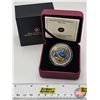 Image 1 : RCM 2010 : 25-Cent Coloured Coin : Blue Jay (COA #07876) (SEE PICS!)  (Listing & Descriptions are a 