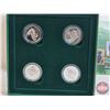 Image 2 : RCM 1997 Sterling Silver 50-Cent Sterling Silver Four-Coin Set : Discovering Nature : Canada's Best 