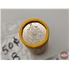Image 2 : Canada Fifty Cent ROLL 2008 (NOTE: Rolls not opened by the Auction Company, so quantity and contents