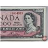 Image 3 : Canada $1000 Bill 1954 : Lawson/Bouey #AK1034973 (See Pics for Varieties, Conditions, Serial Numbers