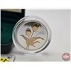 Image 2 : RCM 2002 : 50-Cent Sterling Silver Coin : Golden Tulip (COA #9672) (92.5%) (SEE PICS!)  (Listing & D