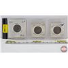 Image 1 : USA Five Cent (3) : 1920; 1936; 1937 (SEE PICS!) (Listing & Descriptions are a GUIDE ONLY and are su
