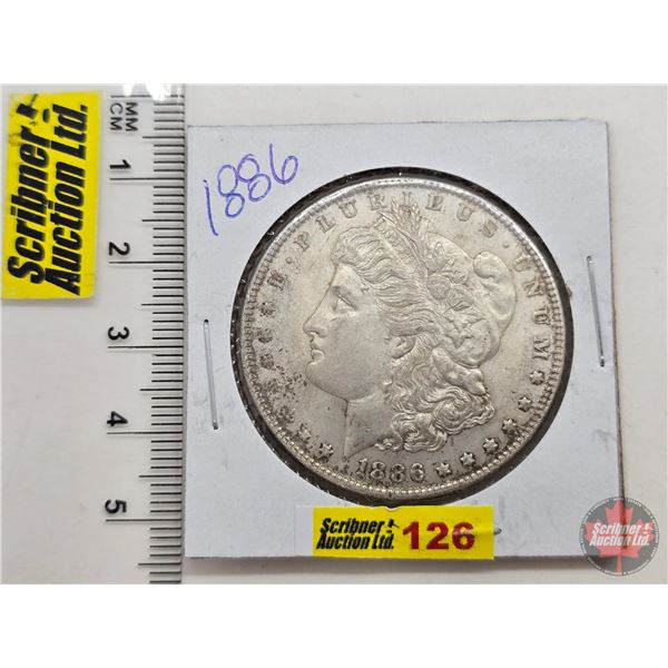 USA Morgan Dollar 1886 (SEE PICS!) (Listing & Descriptions are a GUIDE ONLY and are subject to chang