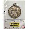 Image 2 : USA Peace Dollar 1922 (Necklace / Charm) (SEE PICS!)  (Listing & Descriptions are a GUIDE ONLY and a