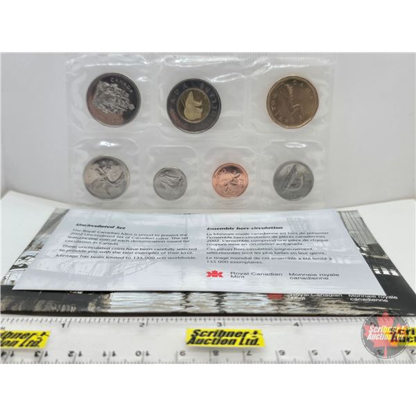 RCM 2002 Uncirculated Coin Set (SEE PICS!)  (Listing & Descriptions are a GUIDE ONLY and are subject