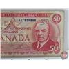 Image 3 : Canada $50 Bill 1975 : Crow/Bouey #EHJ7959889 (See Pics for Varieties, Conditions, Serial Numbers, P