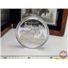Image 2 : RCM 2004 : $5 Limited Edition Stamp & Coin Set : The Majestic Moose (COA #04142) (Fine Silver Proof 