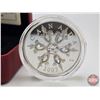 Image 2 : RCM 2007 : $20 Sterling Silver Coin : Crystal Snowflake (COA #4494) (Swarovski Elements) (92.5%) (SE