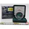 Image 1 : RCM 2002 Anniversary Loon Hologram Pure Silver Coin (COA #10843) (99.99%) (SEE PICS!)  (Listing & De