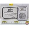 Image 1 : USA 2003 Dollar : Eagle : 1oz Fine Silver (NGC Cert : MS69) (99.99%) (SEE PICS!)  (Listing & Descrip