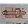 Image 2 : Canada $2 Bills 1986 (3) : - Thiessen/Crow #EGL1531950 - Thiessen/Crow #EGH7191688 - Thiessen/Crow #