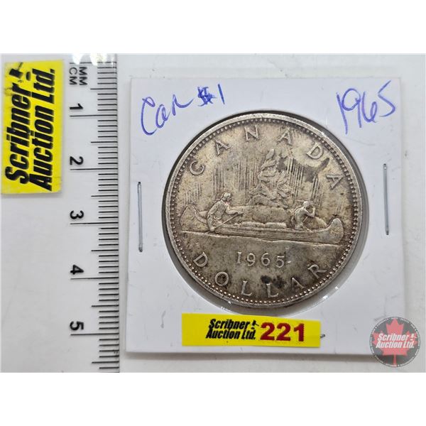 Canada Dollar 1965 (SEE PICS!)  (Listing & Descriptions are a GUIDE ONLY and are subject to changes,