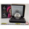Image 1 : RCM 2002 The Queen Mother Proof Silver Dollar (COA #01396) (92.5%) (SEE PICS!) (Listing & Descriptio