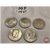 Image 8 : USA Dollar Collection (15 Coins) : Variety / Intermittent : 1970's ; 1980's ; 1990's  (See Pictures 