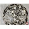 Image 2 : Canada Five Cent Collection : LARGE PAIL LOT (WEIGHT : 21LBS) Large Variety ! (SEE PICS!)  (Listing 