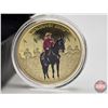Image 2 : RCM 2007 : $75 GOLD Coin : Vancouver 2010 : Royal Canadian Mounted Police (COA #0602) Composition : 