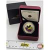 Image 1 : RCM 2010 : 25-Cent Coloured Coin : Goldfinch (COA #10211) (SEE PICS!)  (Listing & Descriptions are a