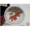 Image 2 : RCM 2007 : $5 Silver Maple Leaf Coloured Coin : Sugar Maple in Orange (COA #2060) (99.99%) (SEE PICS