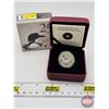 Image 1 : RCM 2012 : $1 Fine Silver Coin : 25th Anniversary of the Loonie (COA #08099) (99.99%) (SEE PICS!)  (