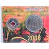 Image 2 : RCM 2008 Commemorative 25-Cent Two-Coin Set : Lest We Forget : 90th Anniversary of the End of the Fi
