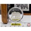 Image 2 : RCM 2004 : $8 Limited Edition Stamp & Coin Set : The Great Grizzly (COA #00979) (Fine Silver Proof C