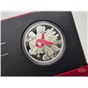 Image 2 : RCM 2006 : $5 Fine Silver : Ribbon of Hope : Pink Enamel-Effect Coin (COA #06560) (99.99%) (SEE PICS