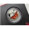 Image 2 : RCM 2005 : 50-Cent Sterling Silver Coin : Butterfly Collection : Monarch (COA #19408) (92.5%) (SEE P