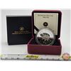 Image 2 : RCM 2010 : $20 Fine Silver Coin : Water Lily (COA #2046) (Swarovski Elements) (99.99%) (SEE PICS!)  