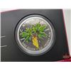 Image 2 : RCM 2005 : $5 Fine Silver Maple Leaf Coloured Coin (COA #15370) (99.99%) (SEE PICS!)  (Listing & Des