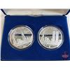 Image 2 : Freedom Commemorative Society : Freedom Tower Proof Strike Dollars (2) : .999 Pure Ground Zero Recov