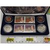 Image 2 : RCM 2003 Queen Elizabeth II Coronation Stamp & Coin Set 1953-2003 (COA) (SEE PICS!)  (Listing & Desc