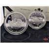 Image 2 : RCM 2004 Fine Silver Four-Coin Set : Arctic Fox (COA #7210) (99.99%) - 1 Ounce - 1/2 Ounce - 1/4 Oun
