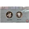 Image 8 : RCM Birds of Canada : Canada on the Wing - Fifty Cent Sterling Silver Two-Coin Sets - Gray Jay / Whi