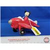 Image 1 : Viscount Rubber Mickey Mouse Plane (circa 1940's) (3-1/2"H) (SEE PICS!)  (Listing & Descriptions are
