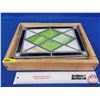 Image 1 : Stain Glass Panels (5) (9"W x 12-1/4"H) (SEE PICS!)  (Listing & Descriptions are a GUIDE ONLY and ar
