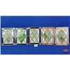 Image 2 : Stain Glass Panels (5) (9"W x 12-1/4"H) (SEE PICS!)  (Listing & Descriptions are a GUIDE ONLY and ar