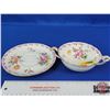 Image 2 : Royal Crown Derby Double Handle Cream Soup & Saucer Set (Made in England) (SEE PICS!)  (Listing & De