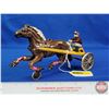 Image 1 : Kenton Cast Iron Sulky & Jockey (4"H) (SEE PICS!)  (Listing & Descriptions are a GUIDE ONLY and are 