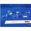 Image 2 : 6 Fire King Clear Custard Cups  (SEE PICS!)  (Listing & Descriptions are a GUIDE ONLY and are subjec