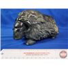 Image 1 : Musk Ox : Soapstone Sculpture (5"H) (SEE PICS!)  (Listing & Descriptions are a GUIDE ONLY and are su